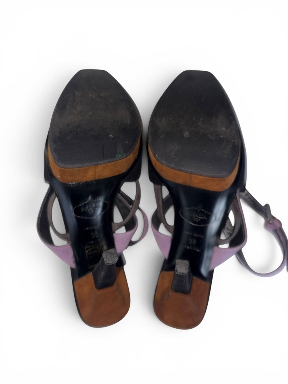 PRADA vintage suede heels ✨ Sz 38 - Picture 11 of 15